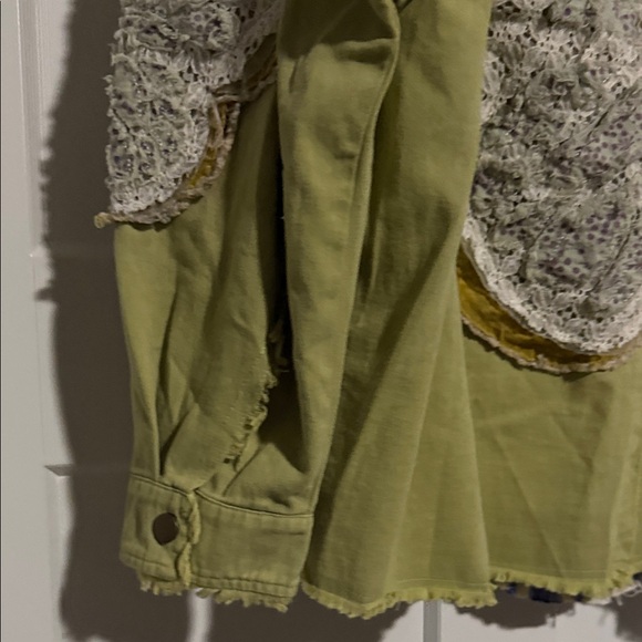 NWT Blue Velvet Butterfly Shacket - Picture 11 of 11